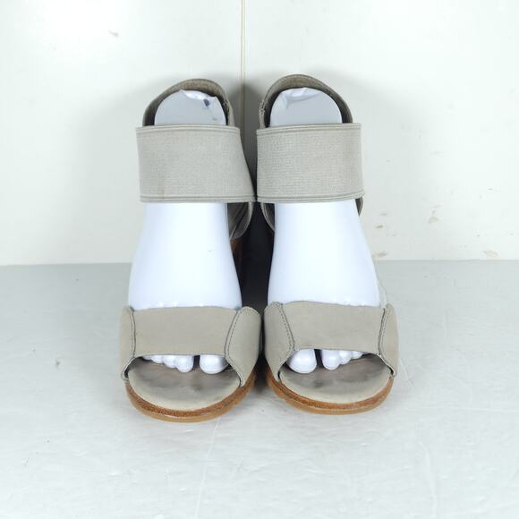 Sorel Women's Nadia US8,5 Dove Nubuck Chunky Heels Slip On Strappy Sandals - Picture 3 of 16